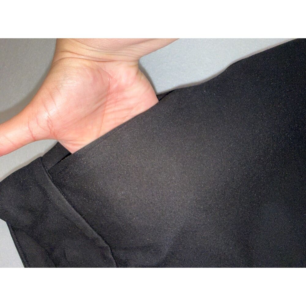 Dalia Women's Petite Black Skinny Leg Dress Pants Size Large - Picture 5 of 10